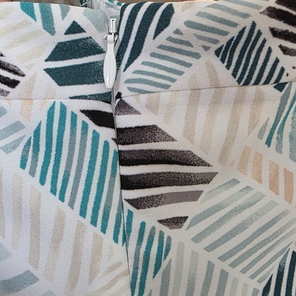 White House Black Market High-low Fit & Flare Strapless Dress- Size 12p - Picture 4 of 5